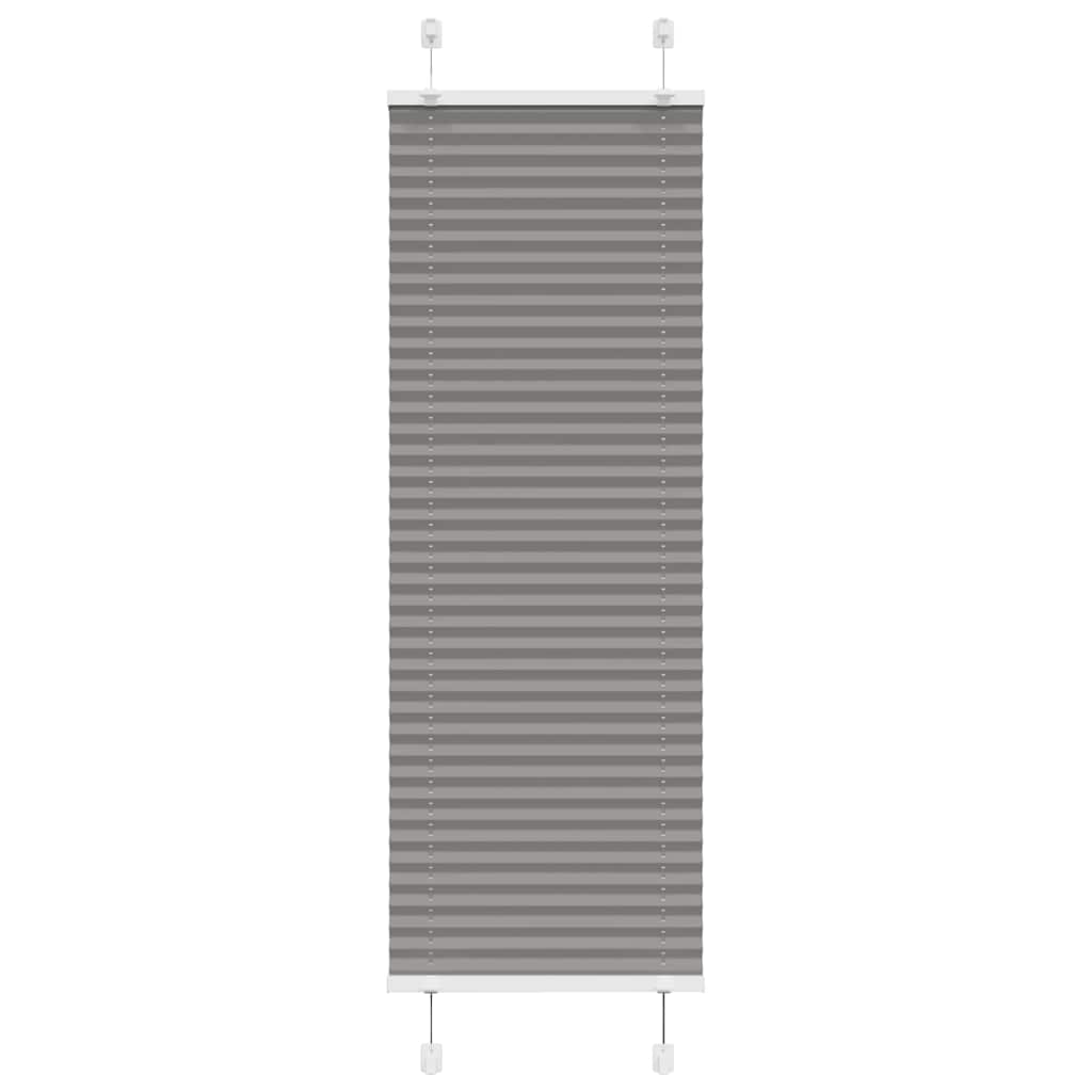 Tenda Plissettata Antracite 40x100 cm Larghezza Tessuto 39,4 cm | homemem39