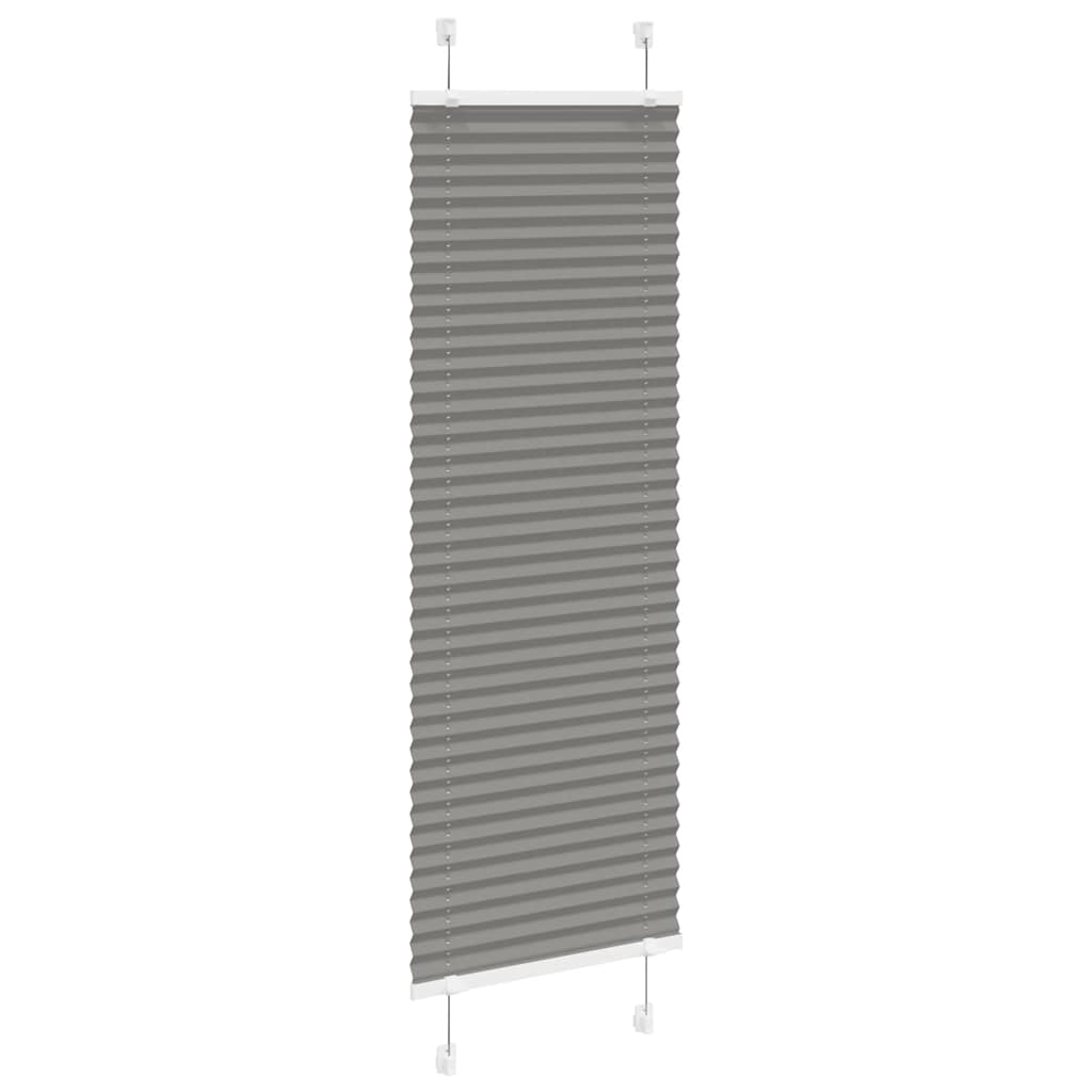 Tenda Plissettata Antracite 40x150 cm Larghezza Tessuto 39,4 cm | homemem39
