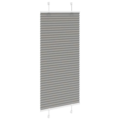 Tenda Plissettata Antracite 55x150 cm Larghezza Tessuto 54,4 cm