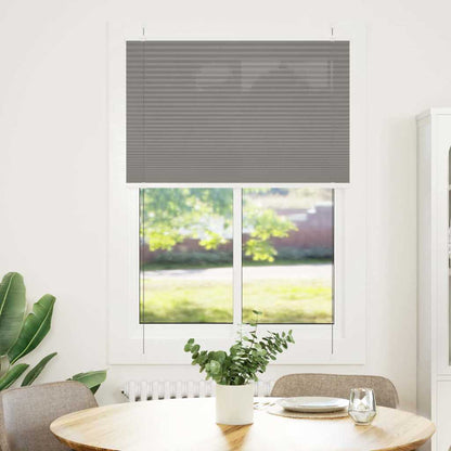 Tenda Plissettata Antracite 100x150cm Larghezza Tessuto 99,4 cm | homemem39