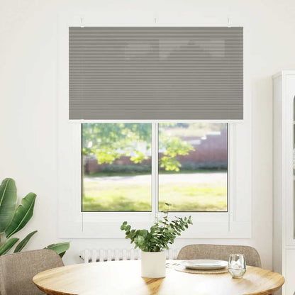 Tenda Plissettata Antracite 105x150cm Larghezza Tessuto 104,4cm | homemem39
