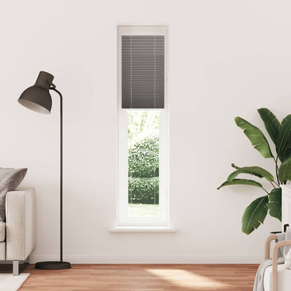 Tenda Plissettata Antracite 40x200 cm Larghezza Tessuto 39,4 cm | homemem39
