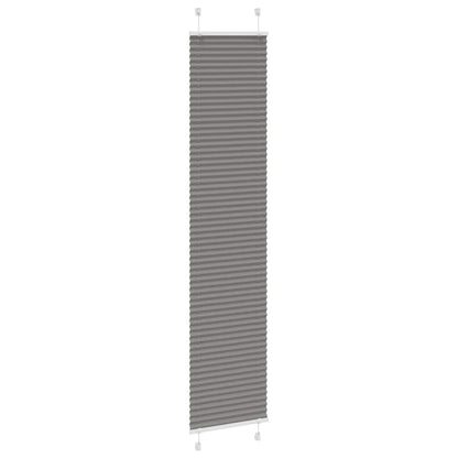 Tenda Plissettata Antracite 40x200 cm Larghezza Tessuto 39,4 cm | homemem39
