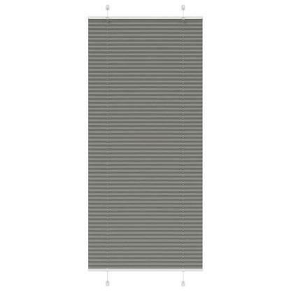 Tenda Plissettata Antracite 100x200cm Larghezza Tessuto 99,4 cm