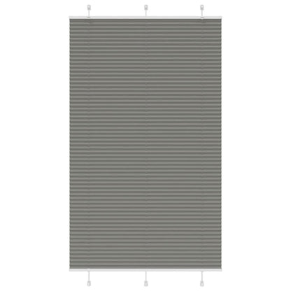 Tenda Plissettata Antracite 120x200cm Larghezza Tessuto 119,4cm