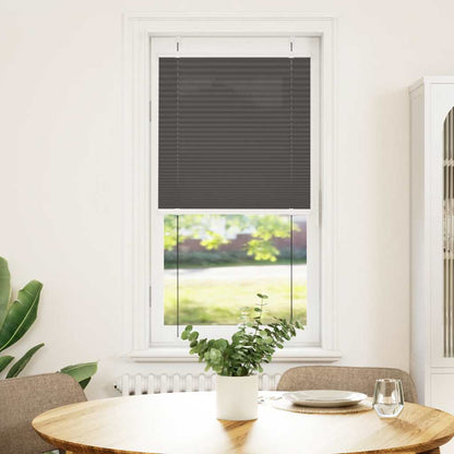 Tenda Plissettata Nera 60x100 cm Larghezza Tessuto 59,4 cm | homemem39