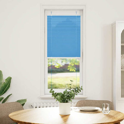 Tenda Plissettata Blu 45x100 cm Larghezza Tessuto 44,4 cm | homemem39