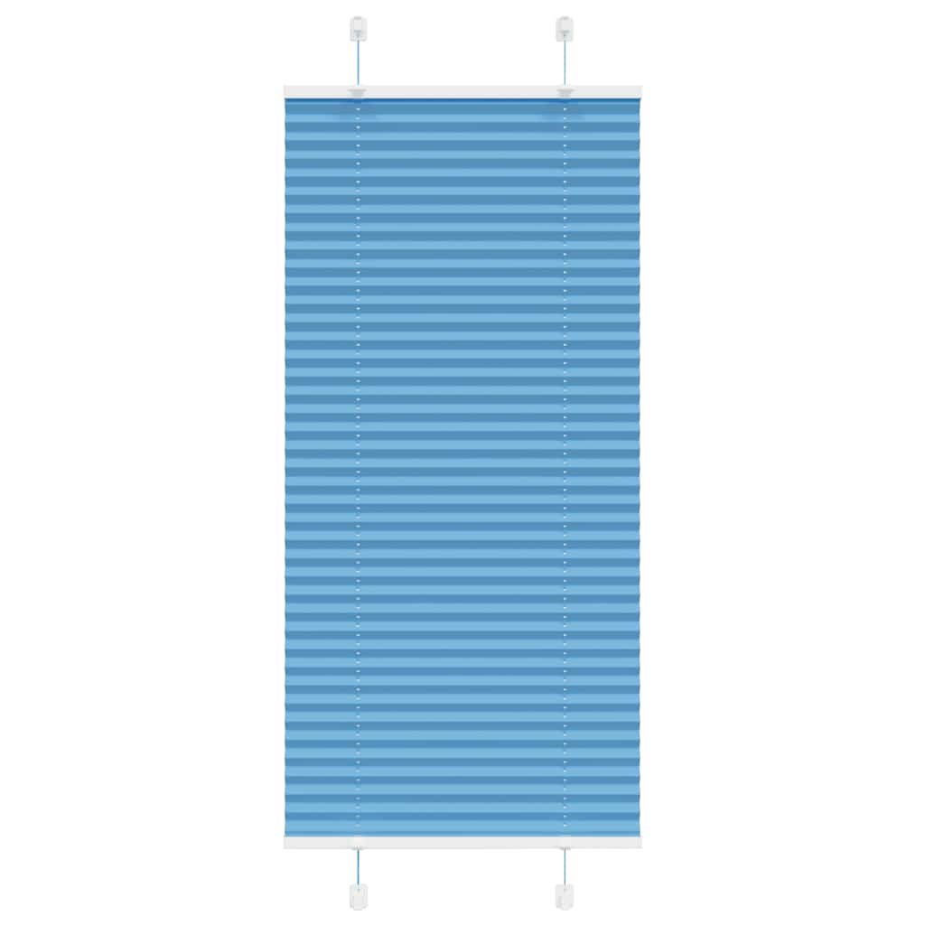 Tenda Plissettata Blu 60x150 cm Larghezza Tessuto 59,4 cm