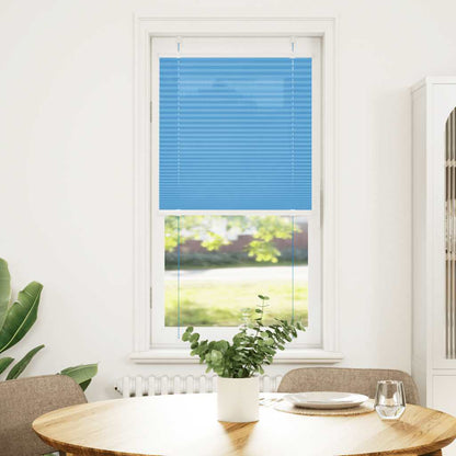 Tenda Plissettata Blu 60x150 cm Larghezza Tessuto 59,4 cm