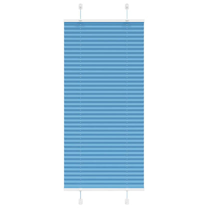 Tenda Plissettata Blu 65x150 cm Larghezza Tessuto 64,4 cm