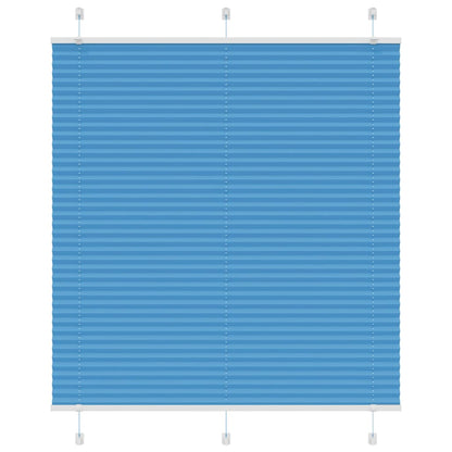 Tenda Plissettata Blu 115x150 cm Larghezza Tessuto 114,4 cm