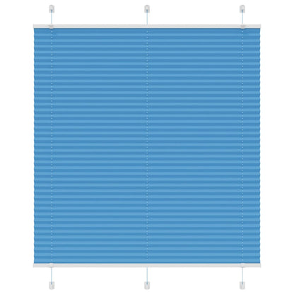 Tenda Plissettata Blu 120x150 cm Larghezza Tessuto 119,4 cm