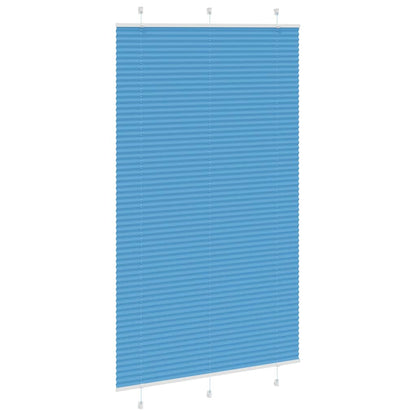 Tenda Plissettata Blu 120x200 cm Larghezza Tessuto 119,4 cm | homemem39