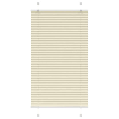 Tenda Plissettata Crema 70x150 cm Larghezza Tessuto 69,4 cm