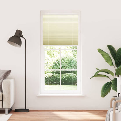 Tenda Plissettata Crema 100x200 cm Larghezza Tessuto 99,4 cm | homemem39