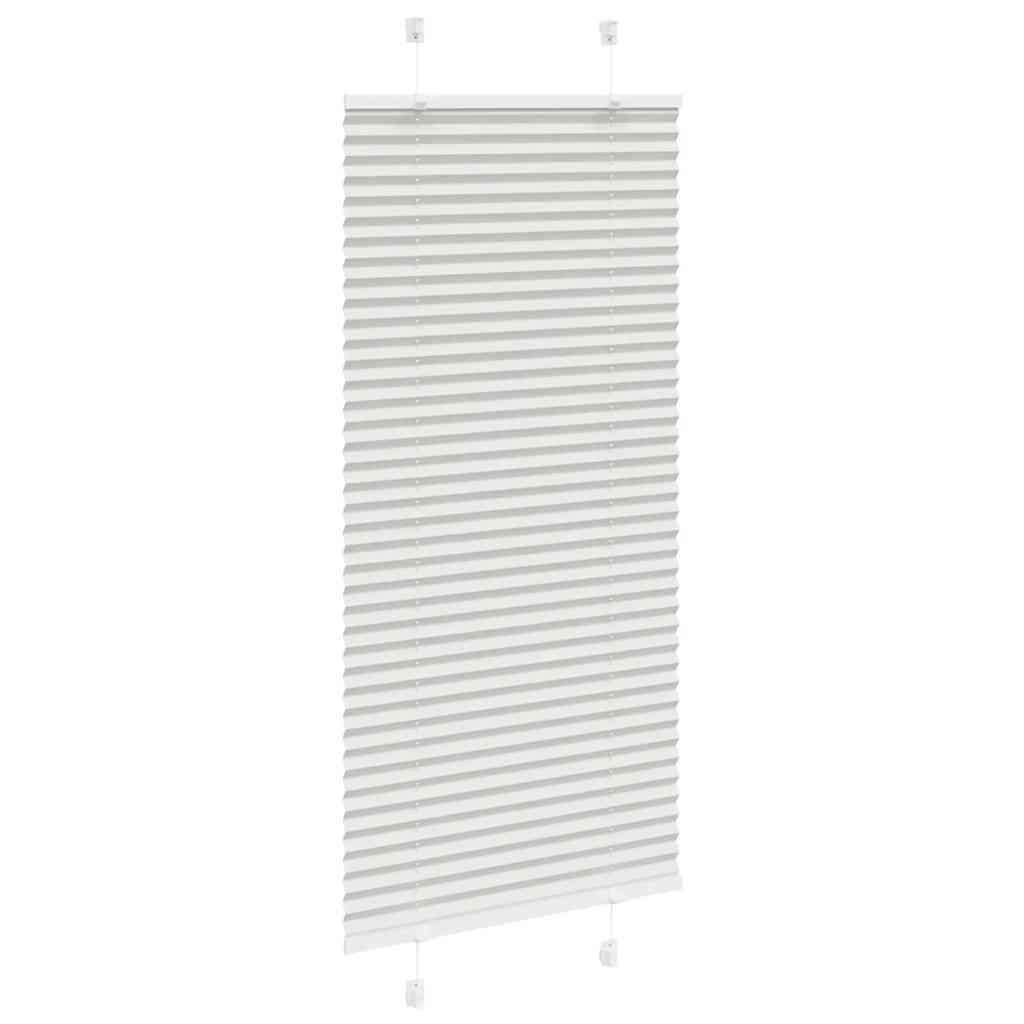 Tenda Plissettata Grigio Chiaro 60x100 cm Larghezza Tessuto | homemem39