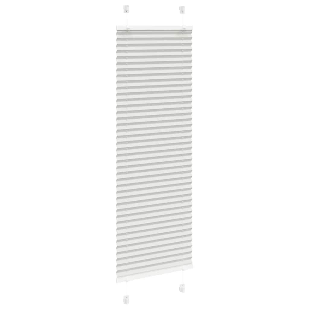 Tenda Plissettata Grigio Chiaro 40x150 cm Larghezza Tessuto | homemem39