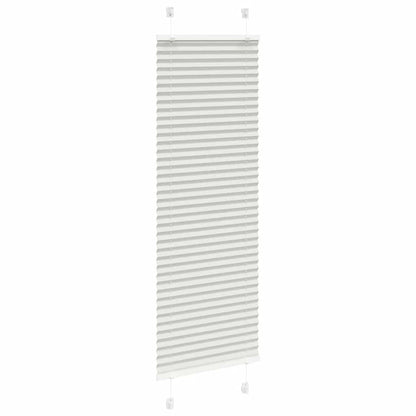 Tenda Plissettata Grigio Chiaro 40x150 cm Larghezza Tessuto | homemem39