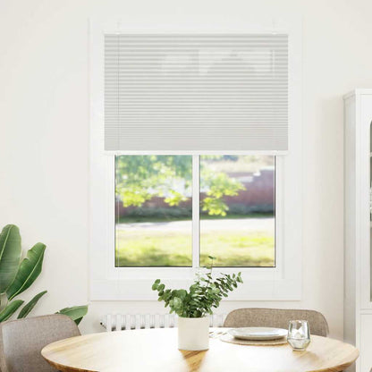 Tenda Plissettata Grigio Chiaro 90x150 cm Larghezza Tessuto | homemem39