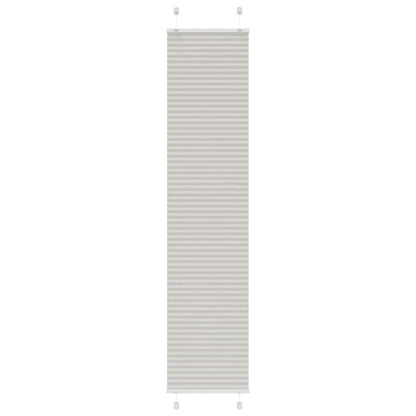 Tenda Plissettata Grigio Chiaro 50x200 cm Larghezza Tessuto | homemem39