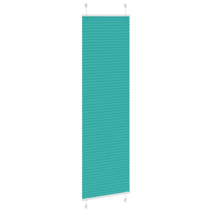 Tenda Plissettata Verde petrolio 65x200 cm Larghezza Tessuto | homemem39