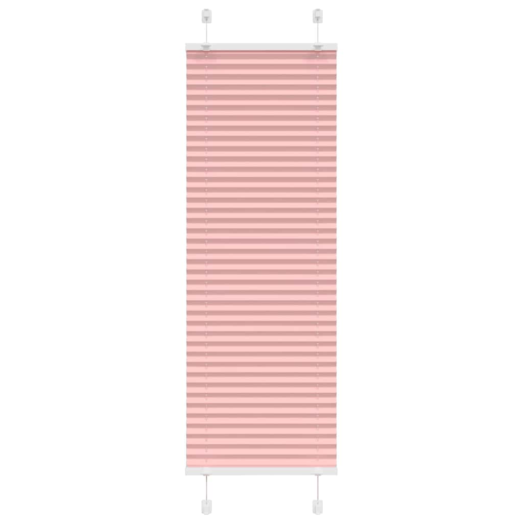 Tenda Plissettata Rosa 40x100 cm Larghezza Tessuto 39,4 cm