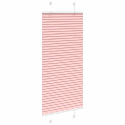Tenda Plissettata Rosa 60x100 cm Larghezza Tessuto 59,4 cm | homemem39