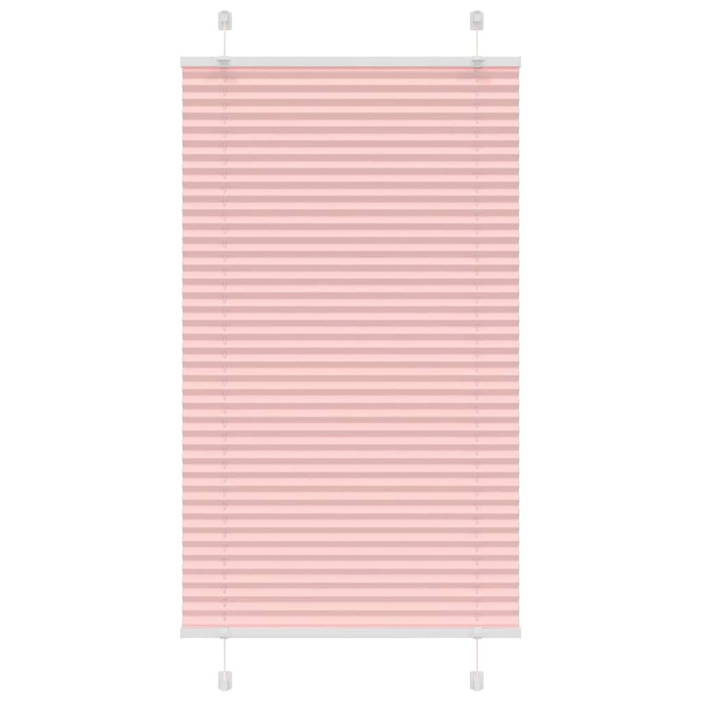 Tenda Plissettata Rosa 70x100 cm Larghezza Tessuto 69,4 cm