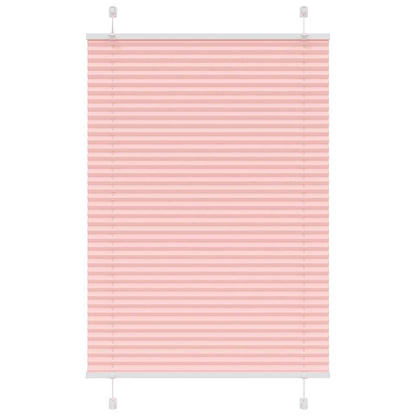 Tenda Plissettata Rosa 90x100 cm Larghezza Tessuto 89,4 cm