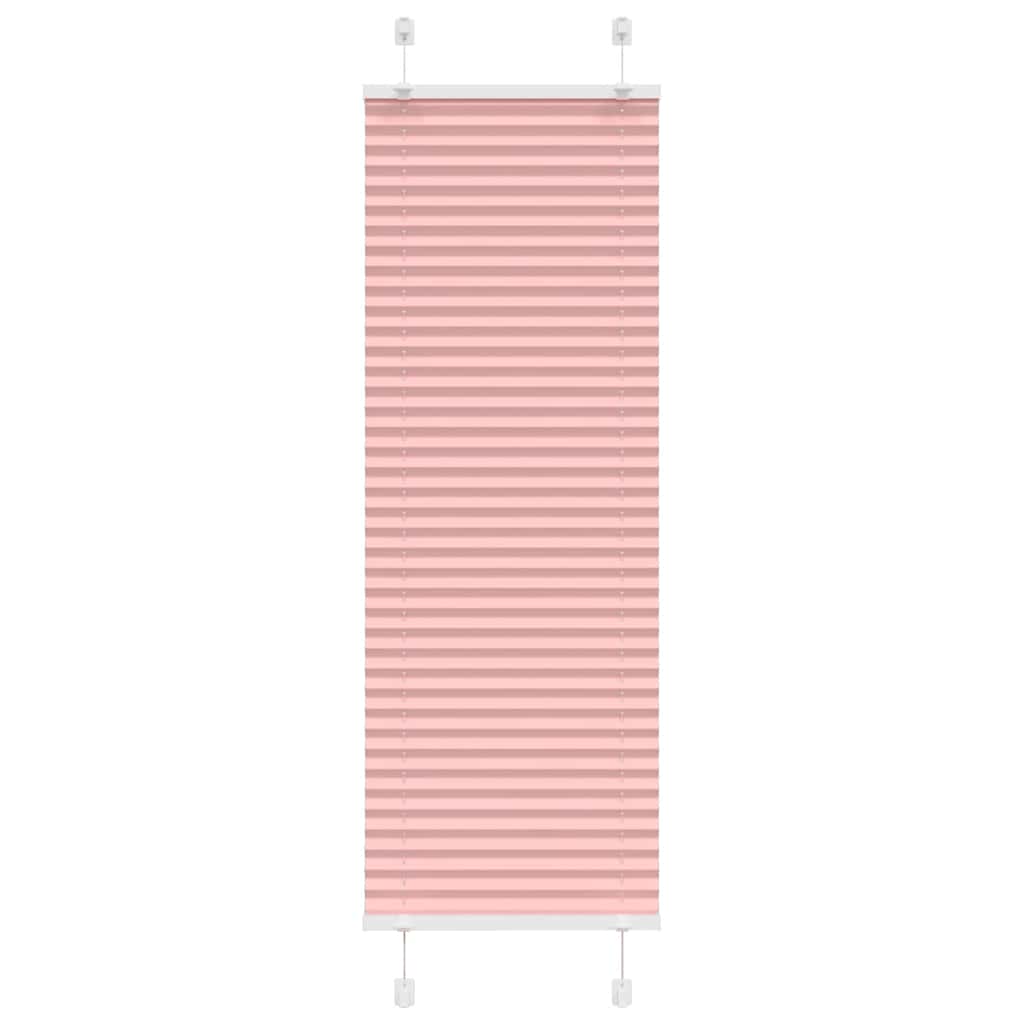 Tenda Plissettata Rosa 40x150 cm Larghezza Tessuto 39,4 cm