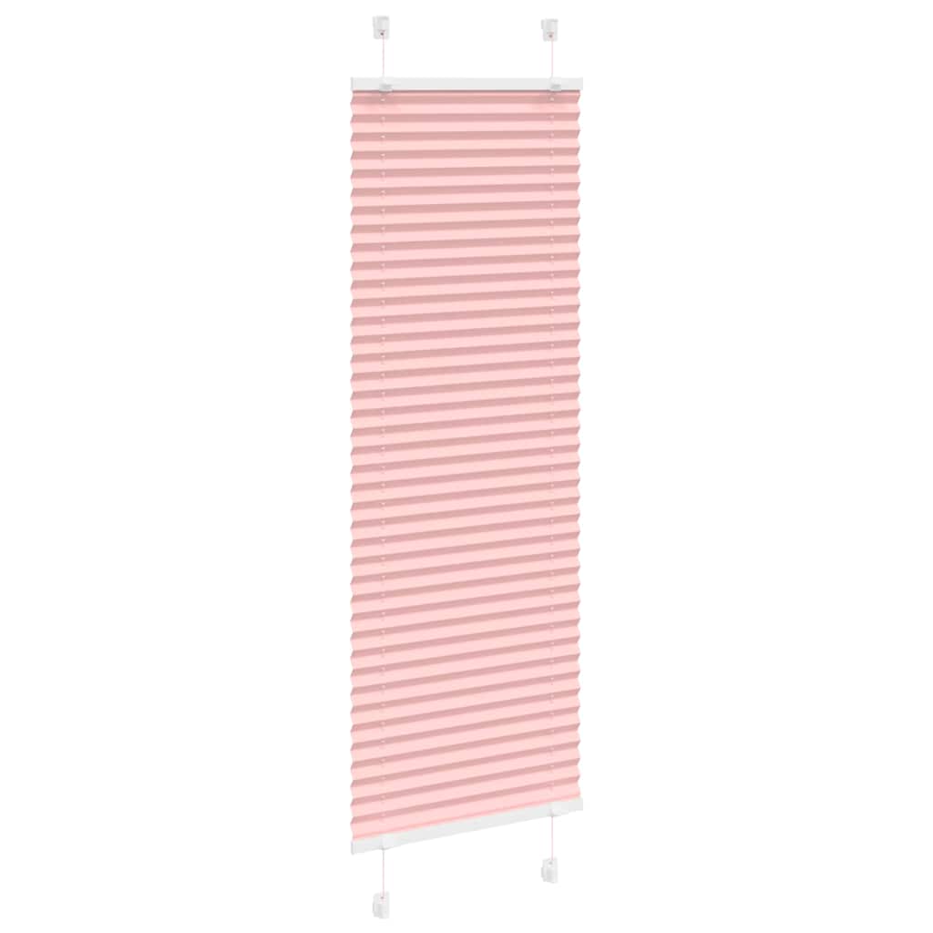 Tenda Plissettata Rosa 40x150 cm Larghezza Tessuto 39,4 cm | homemem39