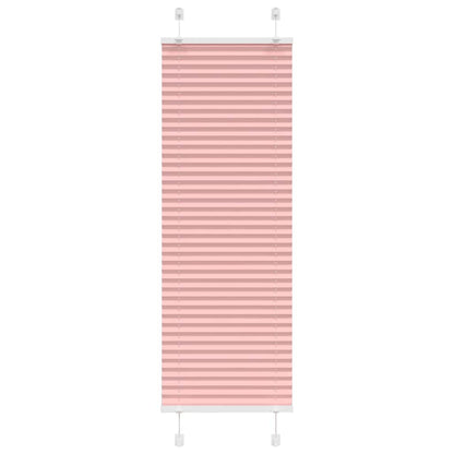 Tenda Plissettata Rosa 50x150 cm Larghezza Tessuto 49,4 cm
