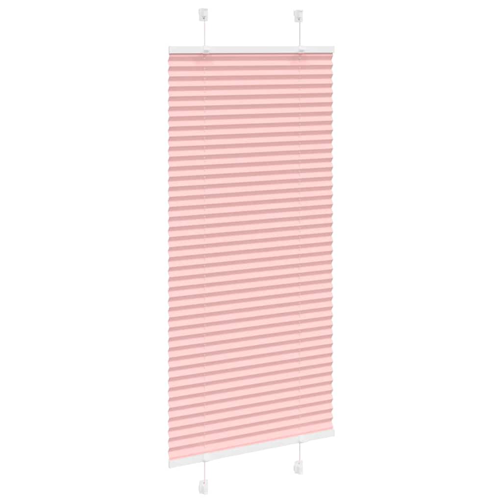 Tenda Plissettata Rosa 60x150 cm Larghezza Tessuto 59,4 cm | homemem39