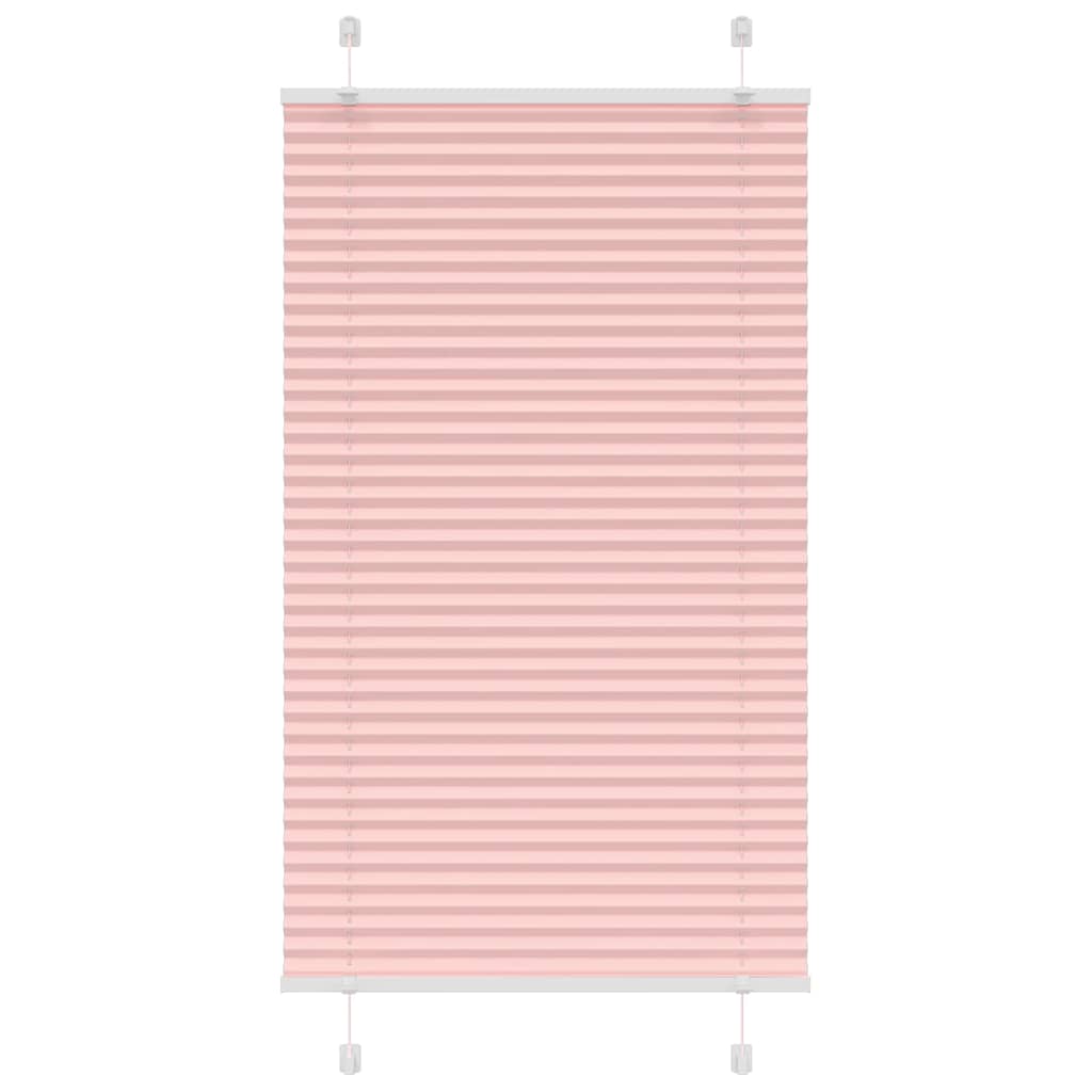 Tenda Plissettata Rosa 80x150 cm Larghezza Tessuto 79,4 cm