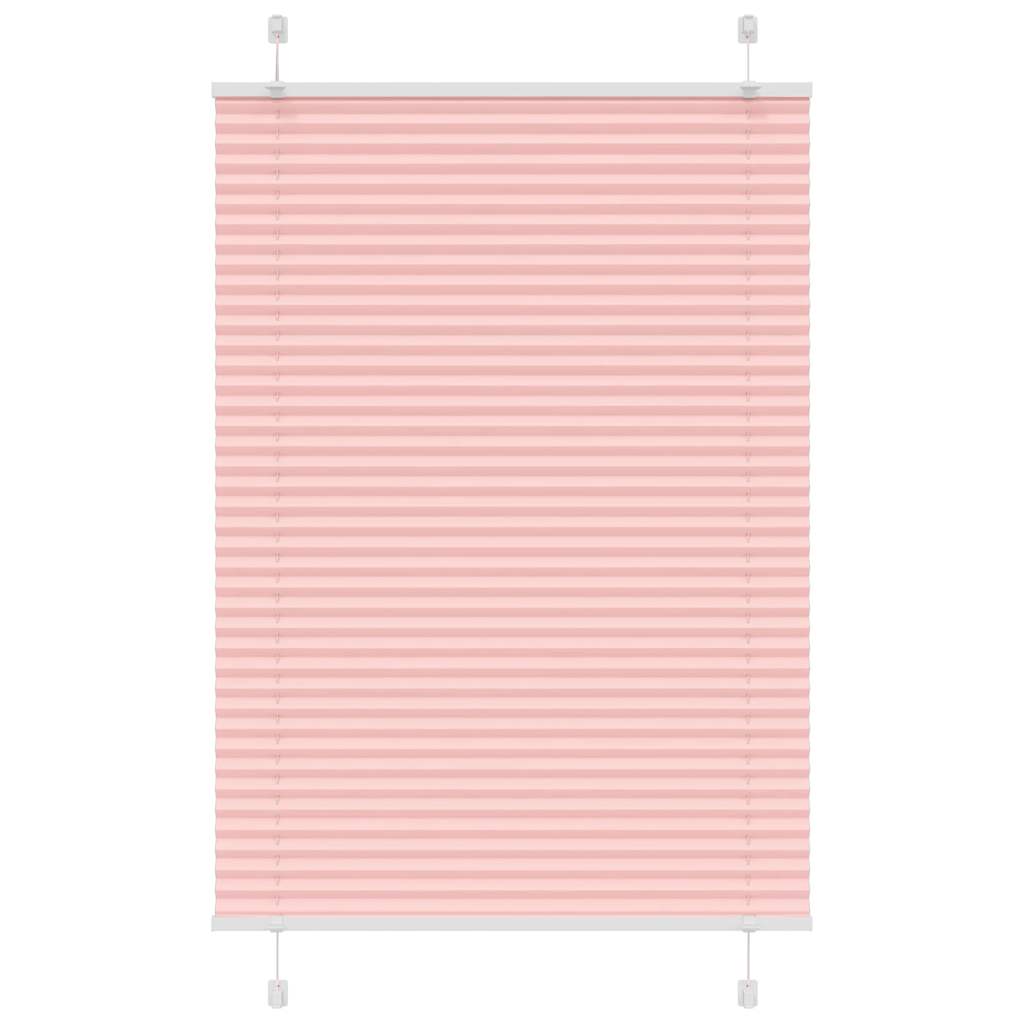 Tenda Plissettata Rosa 90x150 cm Larghezza Tessuto 89,4 cm