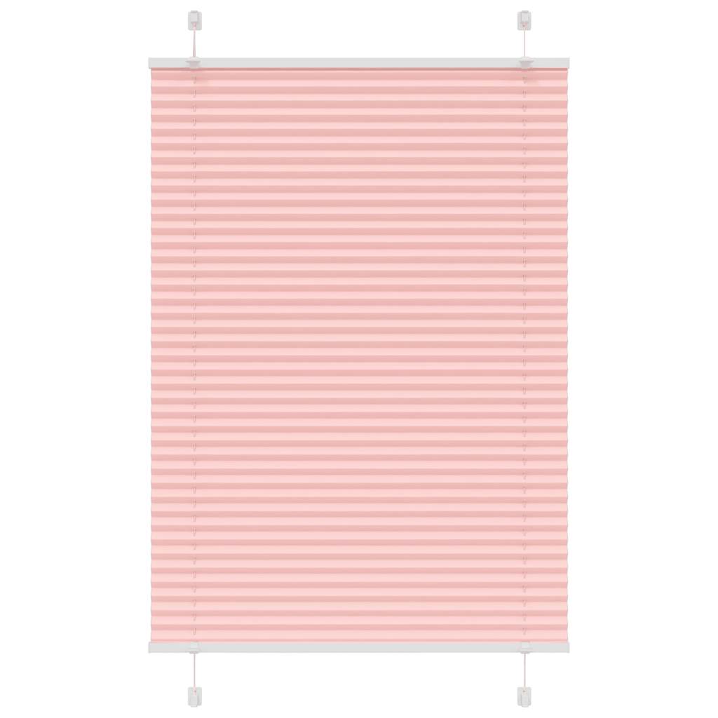 Tenda Plissettata Rosa 100x150 cm Larghezza Tessuto 99,4 cm