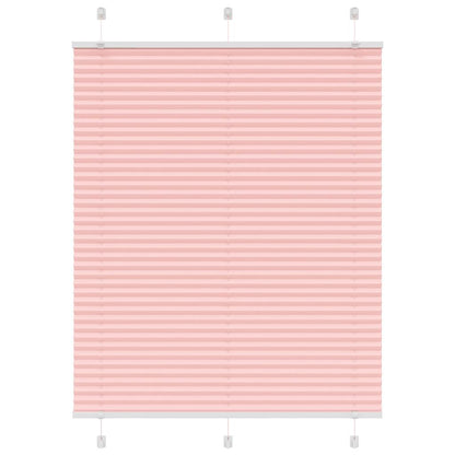 Tenda Plissettata Rosa 110x150 cm Larghezza Tessuto 109,4 cm