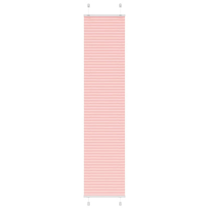 Tenda Plissettata Rosa 40x200 cm Larghezza Tessuto 39,4 cm