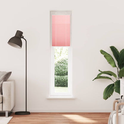 Tenda Plissettata Rosa 40x200 cm Larghezza Tessuto 39,4 cm | homemem39