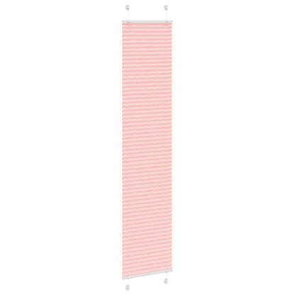 Tenda Plissettata Rosa 40x200 cm Larghezza Tessuto 39,4 cm | homemem39