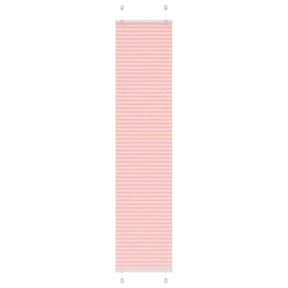 Tenda Plissettata Rosa 45x200 cm Larghezza Tessuto 44,4 cm