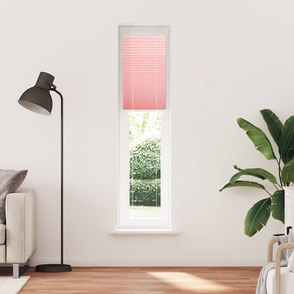 Tenda Plissettata Rosa 45x200 cm Larghezza Tessuto 44,4 cm | homemem39