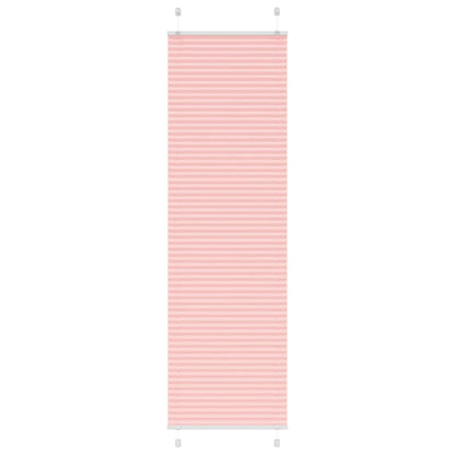 Tenda Plissettata Rosa 55x200 cm Larghezza Tessuto 54,4 cm