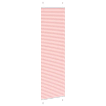 Tenda Plissettata Rosa 55x200 cm Larghezza Tessuto 54,4 cm | homemem39