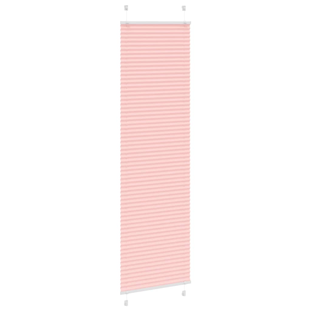 Tenda Plissettata Rosa 60x200 cm Larghezza Tessuto 59,4 cm | homemem39