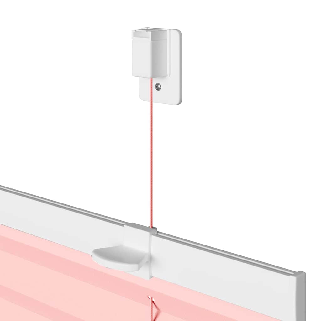 Tenda Plissettata Rosa 60x200 cm Larghezza Tessuto 59,4 cm | homemem39