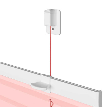 Tenda Plissettata Rosa 65x200 cm Larghezza Tessuto 64,4 cm | homemem39