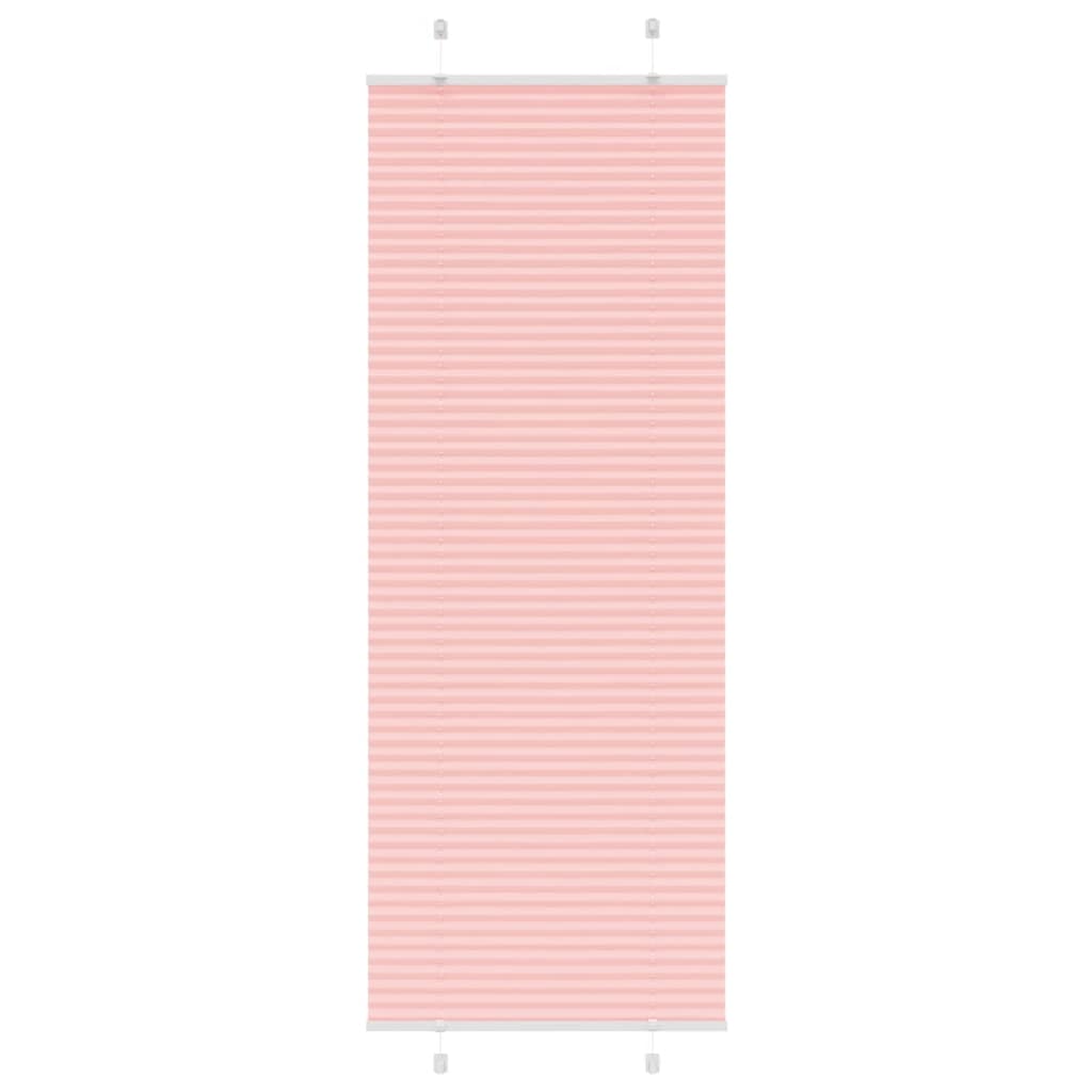 Tenda Plissettata Rosa 70x200 cm Larghezza Tessuto 69,4 cm