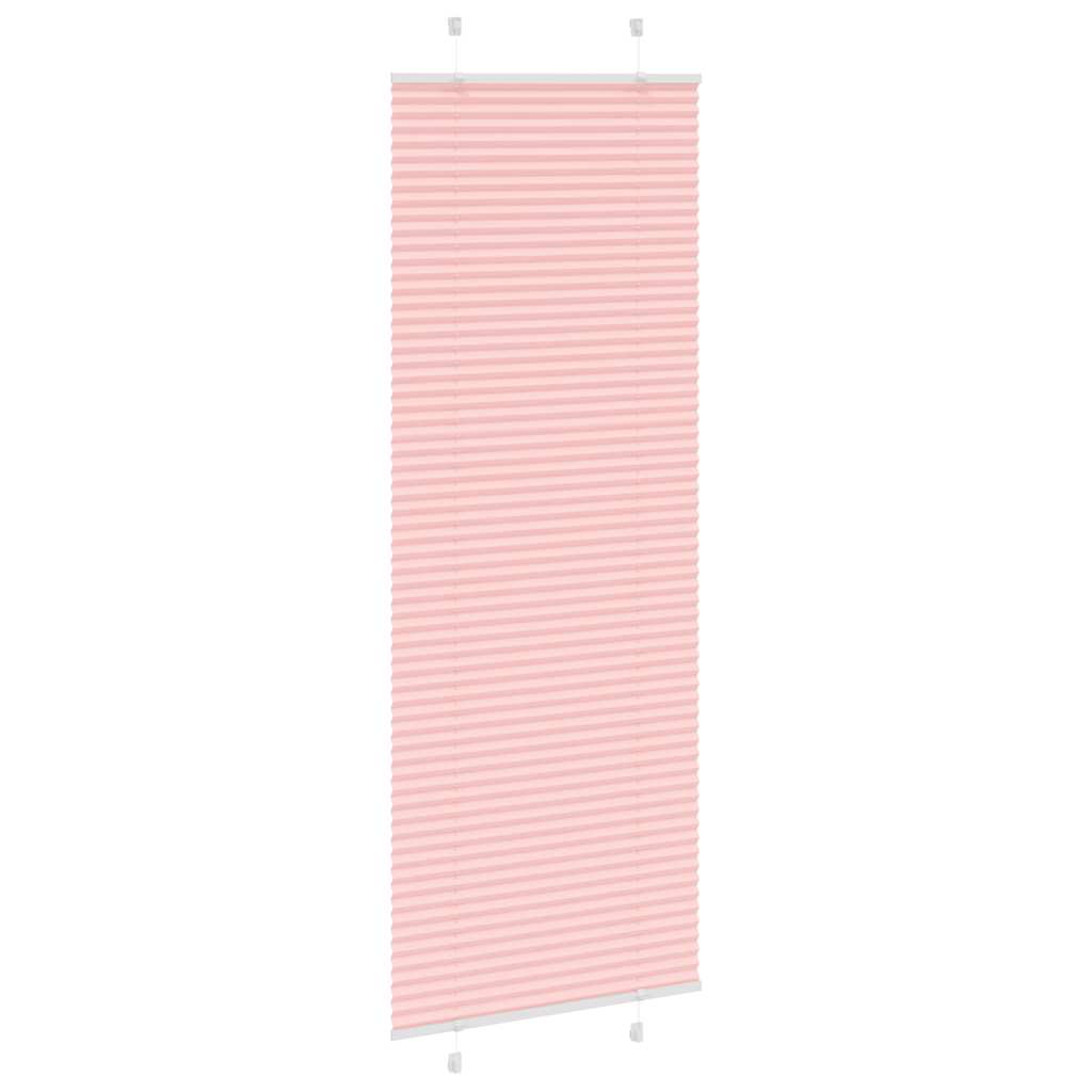 Tenda Plissettata Rosa 70x200 cm Larghezza Tessuto 69,4 cm
