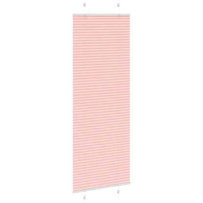 Tenda Plissettata Rosa 80x200 cm Larghezza Tessuto 79,4 cm | homemem39